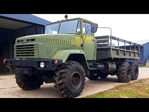 Видео: Нульцевый КРАЗ! Вот это состояние и КАЧЕСТВО СССР! Можно сказать "Муха не сидела".