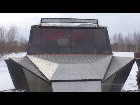 Видео: Бэтмобиль и другие вездеходы Леонида Кузина. В гостях у мастера переломок - каракатов "Шарк".