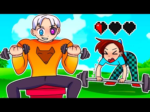 Видео: 😨 Майнкрафт но ЖИЗНИ = ТВОЯ СИЛА!