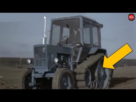 Видео: МТЗ-80 на ПНЕВМОГУСЕНИЦАХ. Зачем его СДЕЛАЛИ?
