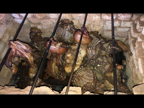 Видео: Такого вы не видели!!!Зааминский, древний рецепт тандыр гушт.Патыр казан.Заамин.Узбекистан.