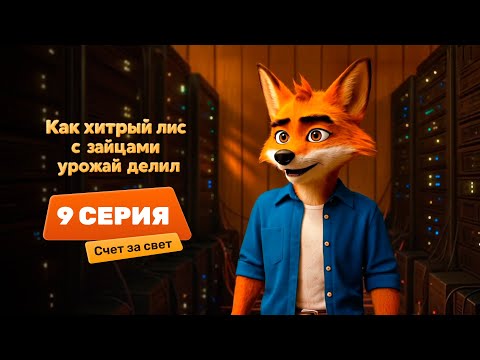 Видео: Cерия 9 – Счет за свет | Как хитрый лис с зайцами урожай делил