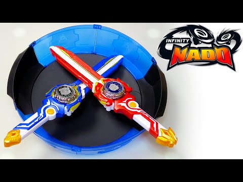 Видео: ЛУЧШАЯ блейд арена! Инфинити Надо Набор для баттлов Эпик Лончер и волчки Адвансд