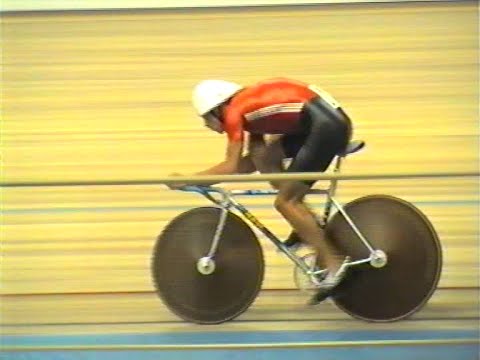 Видео: Велоспорт - трек. Чемпионат СССР 1989. ИГП 4 км.