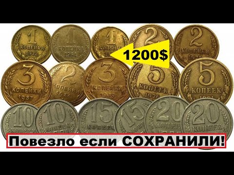 Видео: ЕСЛИ НАЙДЕТЕ ЭТИ МОНЕТЫ СССР ВЫ БУДЕТЕ БОГАТЫ ! Какие монеты стоят ДОРОГО?