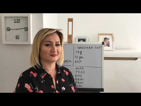 Видео: RUSÇA ders-14, ( E ) Hali ve edatları, Дательный Падеж и предлоги