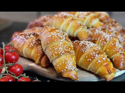 Видео: Такое вы не видели необыкновенно сенсационный перекус для всей семьи/всего лишь тесто, сыр и ветчина