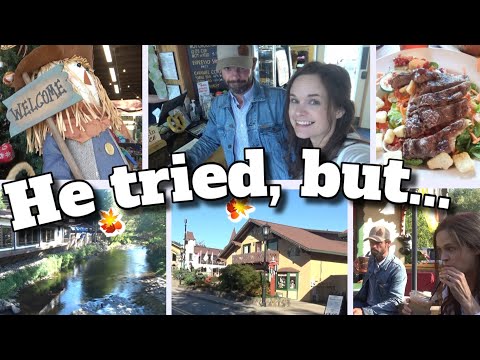 Видео: ...Пожалуйста, не танцуйте! 😂 Чем заняться в Хелен, Джорджия 🍁 Прогулка по магазинам и ресторанам...