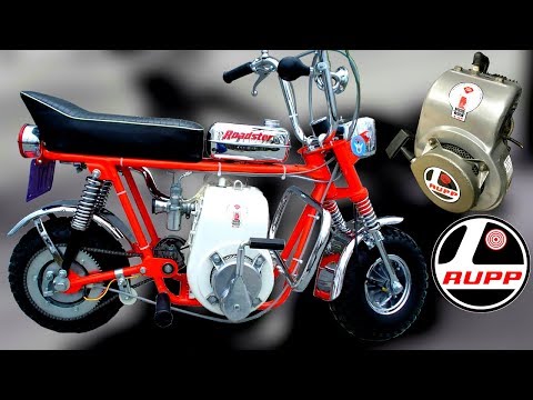 Видео: RUPP - МИНИ МОТОЦИКЛЫ ДЛЯ КАРЛИКОВ, КОГДА ТО ВЫПУСКАВШИЕСЯ В США