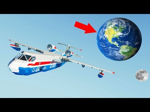 Видео: ПОЛЕТЕЛИ В КОСМОС На САМОЛЕТЕ, Смогли? - StormWorks