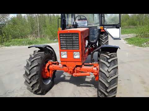 Видео: Трактор мтз-82 после отвёрточной сборки с балочным мостом