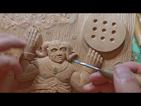 Видео: Резьба Мафава: От Бруска до Божества (Древний Образ в Дереве) финал 