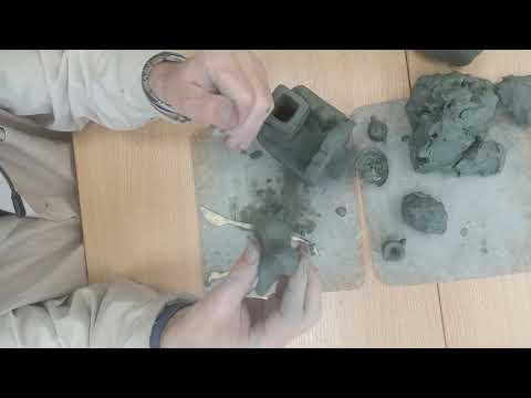 Видео: Печка из глины. завершение.