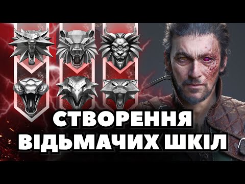 Видео: Розкол Ордену Відьмаків та створення відьмачих Шкіл | Лор The Witcher