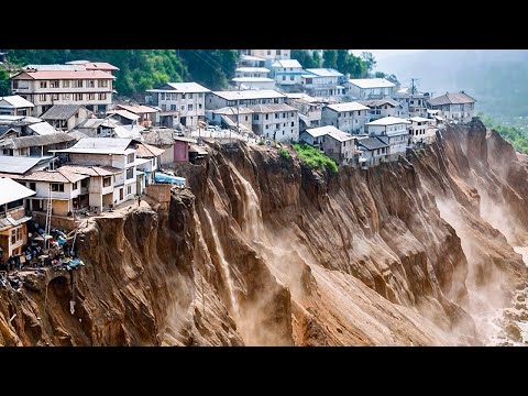 Видео: 55 Мощных Оползней и Лавин, Снятых на Камеру