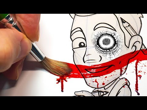 Видео: HORROR Artist vs JAZZA'S Pro Art Box за 100 долларов