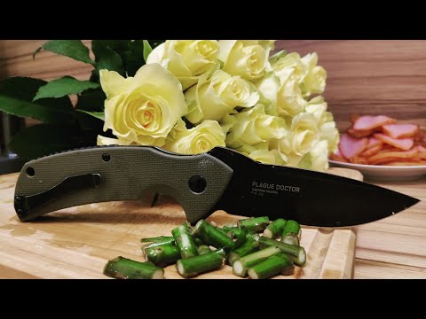 Видео: Чума и прочая... Нож PLAGUE DOCTOR Steel Will
