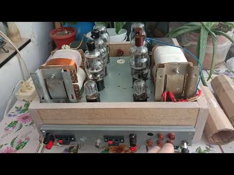 Видео: Усилитель  низкой частоты.   Лампы  Г- 807 из СССР.Часть 1 .Майор.