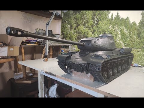 Видео: Изготовление танка ИС-2 из пластилина в масштабе 1:10  Часть 5. Проект завершён