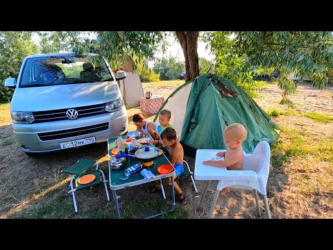 Видео: ДИКАРЯМИ в Анапе с НОВЫМ авто ХОЛОДИЛЬНИКОМ. Вот как Анапа РВЕТСЯ ПО ШВАМ. Как обустроить КЕМПИНГ.