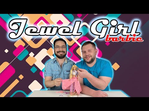 Видео: Восходящая звезда 21 века. Распаковка и обзор куклы Барби Jewel Girl Barbie 2000 года