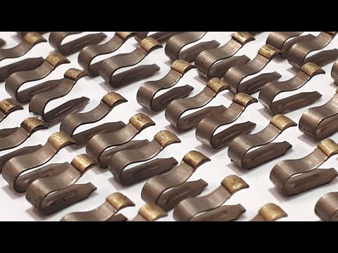 Видео: Золото из 200 контактов от разъемов ibm. Импортные радиодетали содержащие золото.