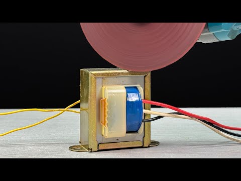 Видео: Не пропустите эту замечательную идею ☝️ Разрежьте трансформатор пополам и заработайте много долларов