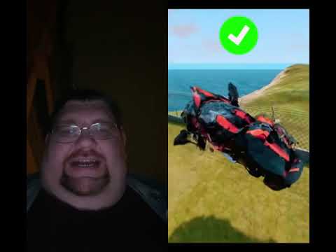 Видео: виталий смотрит как машины перепрыгивают через коробки