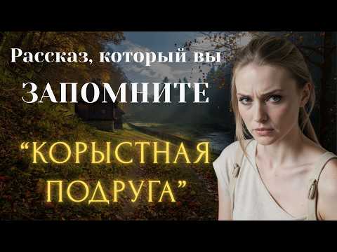 Видео: "КОРЫСТНАЯ ПОДРУГА" Я плакала когда читала эту историю... Рассказ, который вы запомните. История.