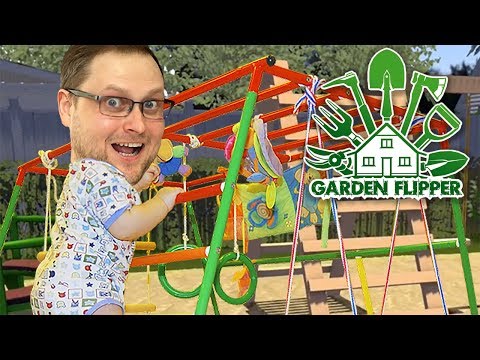 Видео: ДЕТСКАЯ ПЛОЩАДКА ► Garden Flipper #2