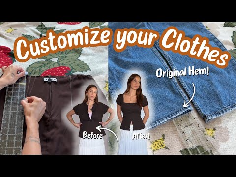 Видео: 4 основных способа изменения одежды, которые вы ДЕЙСТВИТЕЛЬНО будете использовать (простые модные...
