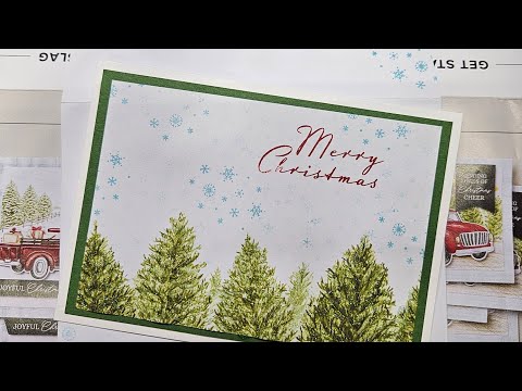 Видео: Ноябрь 2025 г., субботнее видео №1 с участием группы «Дорога к Рождеству» от Stampin'Up!