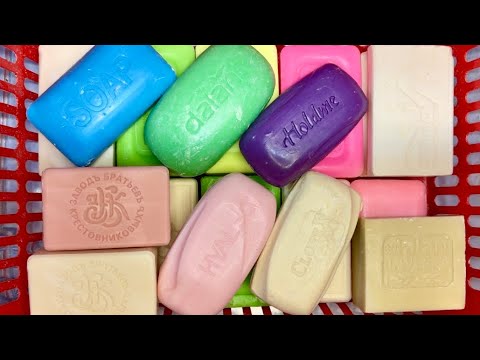 Видео: ASMR🔪🧼Cutting dry soap 🔥Резка сухого мыла❤️💜💙💛💚🧡🤍🩵🤎🩶