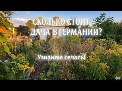 Видео: "Сколько стоит дача в Германии? (Я купил жене дачу!) 😲🏡🇩🇪