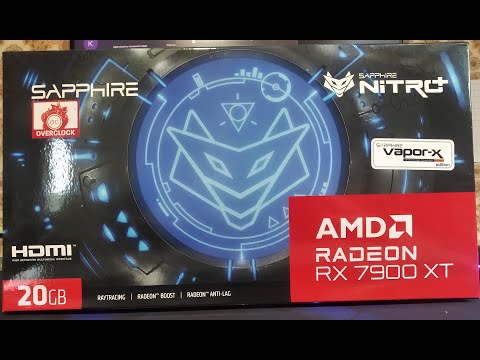 Видео: AMD Sapphire Radeon RX 7900 XT Nitro+   Обзор и тест температур