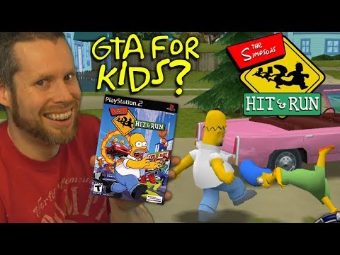 Видео: является ли игра Simpsons Hit & Run GTA для детей?