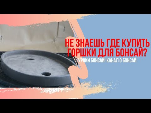 Видео: Эсмальтированные и не эсмальтированные горшки для БОНСАЙ от канала Уроки Бонсай