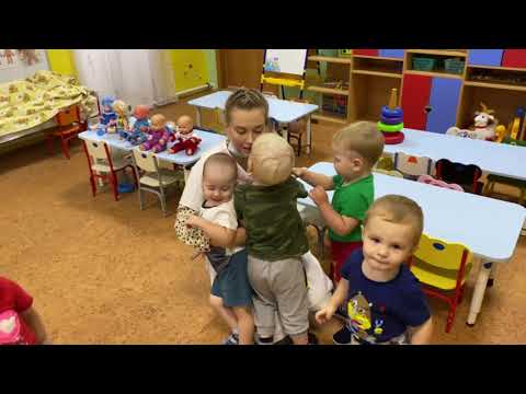 Видео: Тема НОД «Покажем Мурке части тела», группа № 12