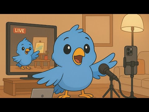Видео: ✨🎶Говорящий попугай Гоша! LIVE🎤🐦