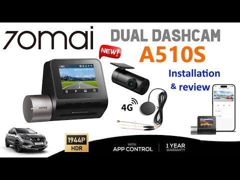 Видео: 70mai A510: установка и полный обзор