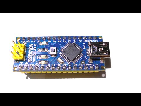 Видео: Обзор Arduino Nano v3.0. Порты. Распиновка. Подключение