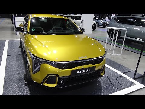 Видео: KIA K4 GT-Line150 2026 года — Экстерьер и интерьер — Автосалон в Цюрихе 2025