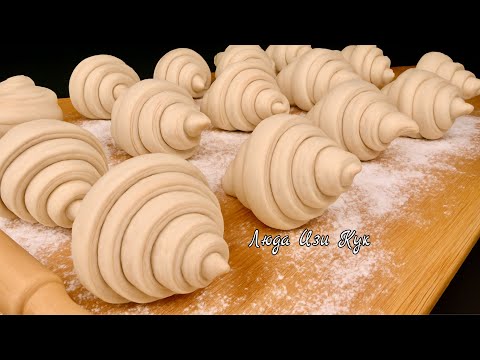 Видео: 🥐Лёгкое тесто для слоёных булочек без мороки и с идеальными слоями. Универсальное тесто для выпечки