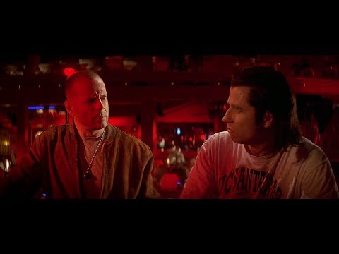 Видео: Винсент и Джулс приходят к Марселласу. Разговор Винсента и Бутча. HD