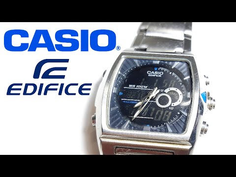 Видео: Casio Edifice EFA-120 – многофункциональность в современном стиле