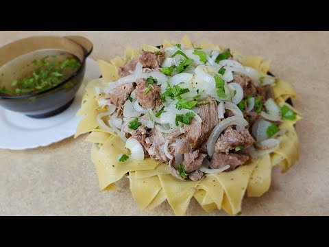 Видео: БЕШБАРМАК, цыганка готовит.😘 Gipsy cuisine.👍