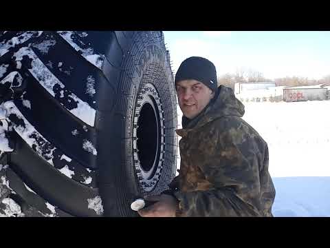 Видео: Обзор шины Арктиктранс 1700х750 на вездеходе Соломономобиль М4. Часть 1.