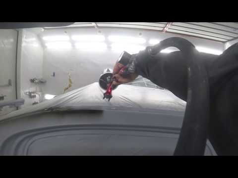 Видео: W/W. Lechler HF. MC405. Полнометражная откраска.