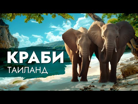 Видео: КРАБИ / ТАИЛАНД - Ао Нанг, Слоновий питомник, Рейли-Бич, Остров Хонг, Храм Пещера Тигра, Прананг