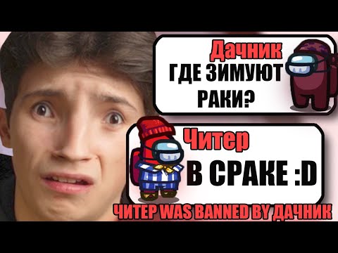 Видео: САМЫЕ ТУПЫЕ ЧИТЕРЫ В АМОНГ АС #33